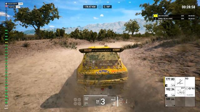 Dakar 18 Ari Vatanen Stage 10 этап 10 прохождение смотреть онлайн