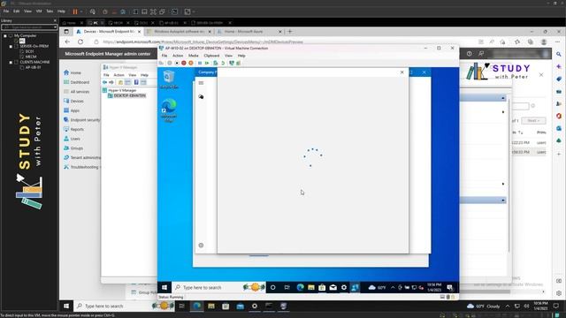 Enroll Windows 10 devices with Microsoft Intune Company Portal | #studywithpeter смотреть онлайн
