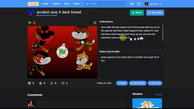 SCRATCH.EXE KILLED MY FRIEND?!? Scratch.exe