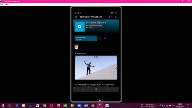 Finally Windows Camera Updated With Panorama Features смотреть онлайн
