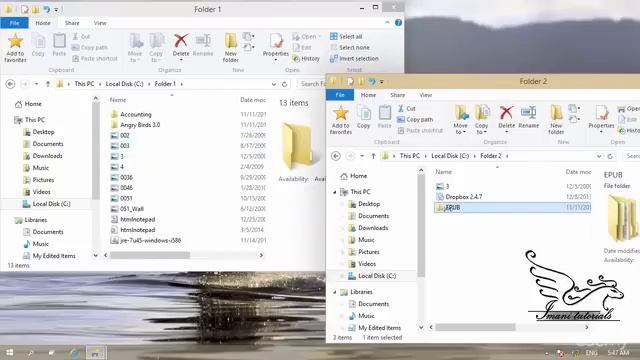 Windows 10 How to select, copy, move and paste items смотреть онлайн