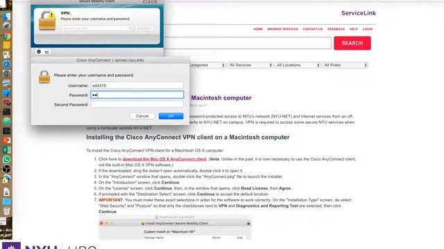 Logging into HPC Clusters from outside of NYU Network on Mac смотреть онлайн