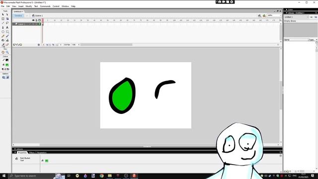 How To Animate on Macromedia Flash 8 Professional 1 - Basic Animating смотреть онлайн