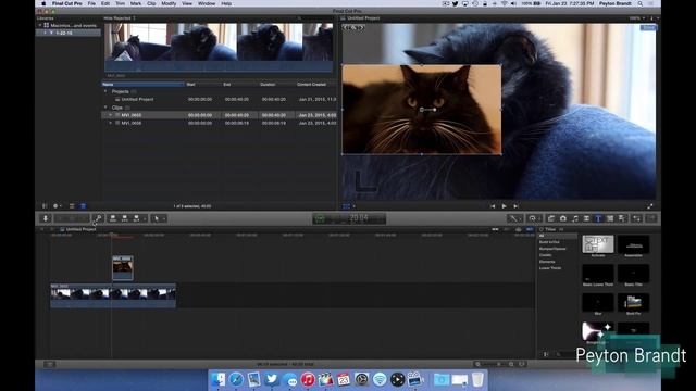 Multiple Video Layers in Final Cut Pro X смотреть онлайн