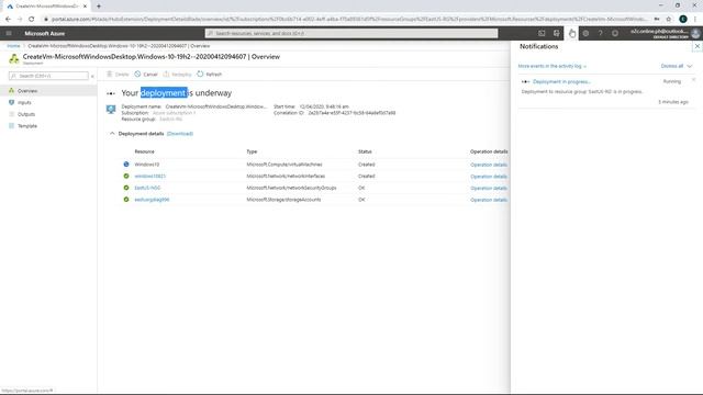 Azure Windows 10 Virtual Machine Tutorial смотреть онлайн