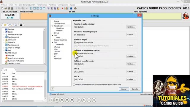 REGLA DE CONFIGURACIÓN DE AUDIO, DRIVER DE REPRODUCCIÓN EN RADIO BOOS-2018 смотреть онлайн