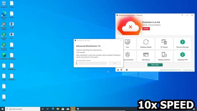 Kaspersky Antivirus VS Wannacry Ransomware Virus! смотреть онлайн