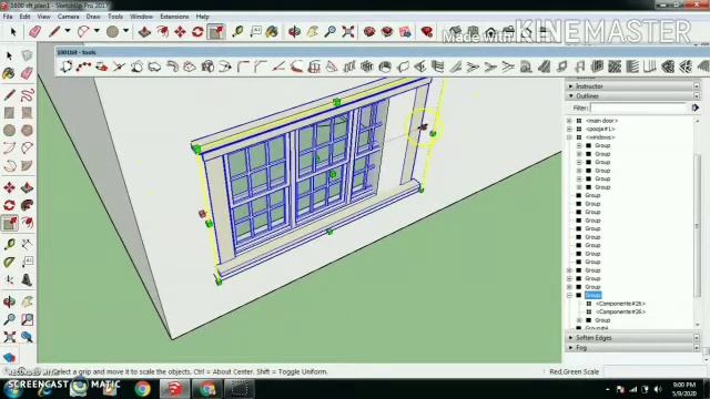 Windows in SketchUp from 3d warehouse. смотреть онлайн