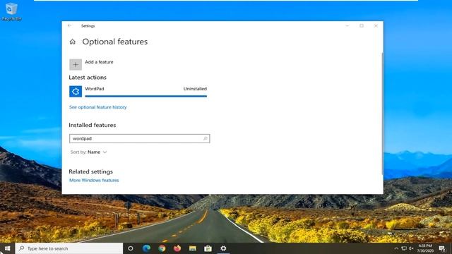 How to Uninstall and Reinstall Microsoft WordPad in Windows 10 [Tutorial] смотреть онлайн