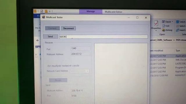 Ethernet UDP multicast broadcasting data transmission by STM32F746 смотреть онлайн