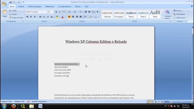 windows xp colossus reload edicion 2.wmv смотреть онлайн