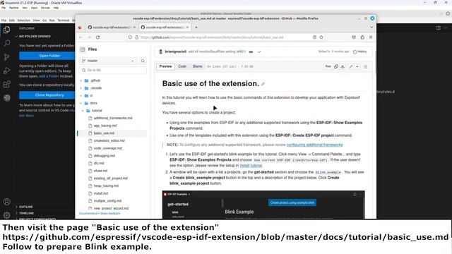 Install ESP-IDF Extension in VS Code to program ESP32-C3, run on Linux Mint 21.2. смотреть онлайн