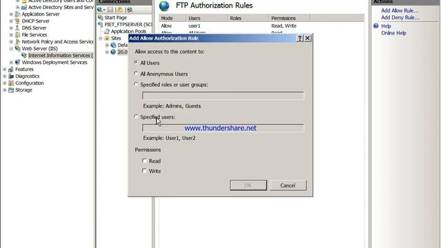 ftp server configuration windows server server 2008 r2 смотреть онлайн