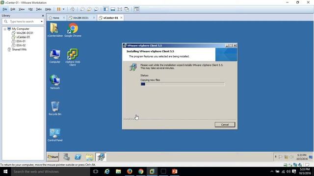 VMware VCP 5.5 : 03 – Installing VMware VSphere Client 5 5 Step By Step