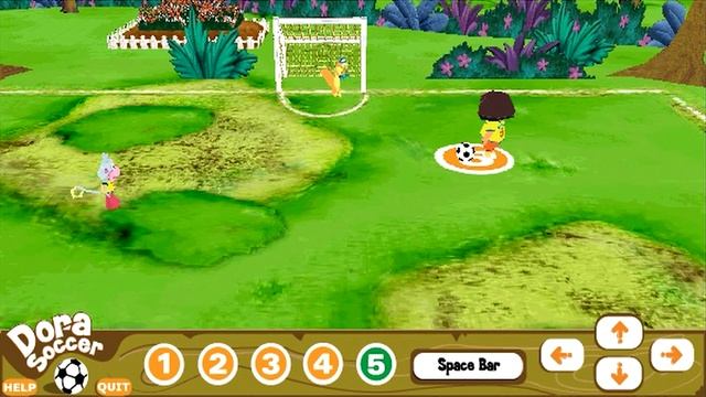 Dora the Explorer™: Dora's 3D Soccer (PC 2003) - Full Game HD Walkthrough - No Commentary смотреть онлайн