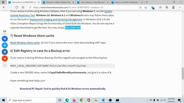 How to fix error 0x80070057 on Windows 11 смотреть онлайн