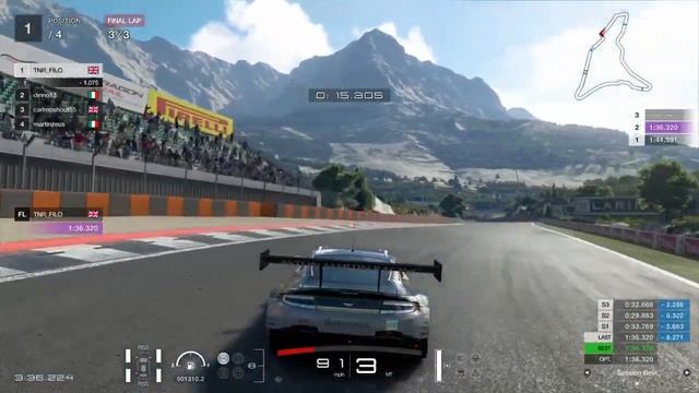 Aston Martin V12 Vantage GT3 Setup 2021 - Gran Turismo Sport смотреть онлайн