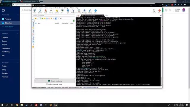 Ubuntu 18.04 Initial Server Configuration (SUDO User/SSH Keys) смотреть онлайн