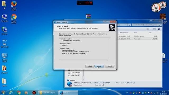 สอนลงโปรแกรม UltraISO ถาวร смотреть онлайн