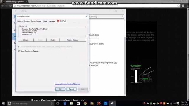 Windows 10 - Palm Check Fix (Fix - Why wont my mouse move while I type - Windows 10) смотреть онлайн