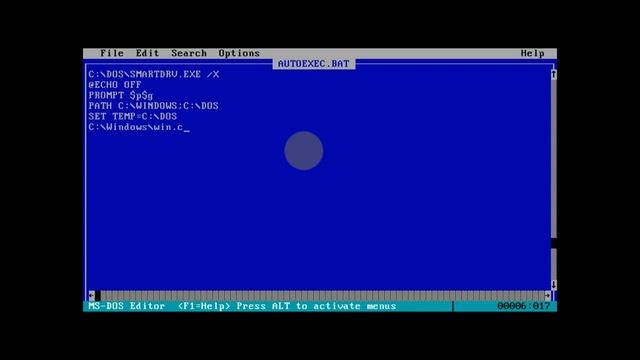 How to boot directly into Windows 3.1 (skip MS-DOS) смотреть онлайн