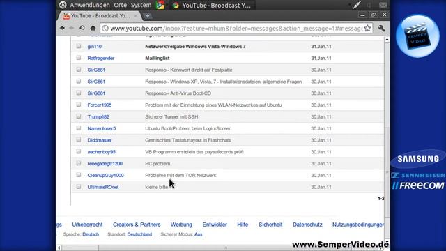 SemperResponso 30.01.2011 смотреть онлайн