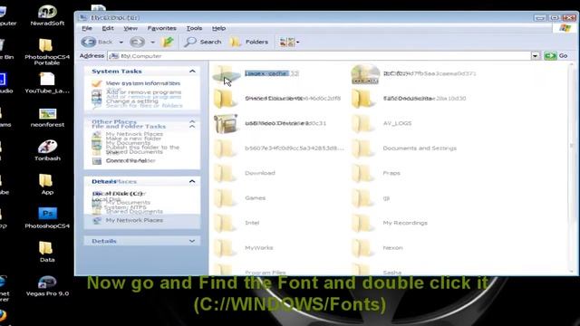 How to add Fonts to Your PC (Windows xp, Vista & Seven) смотреть онлайн