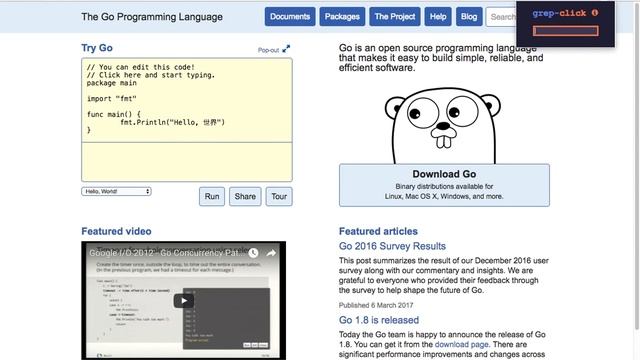 grep-click chrome extension demo смотреть онлайн
