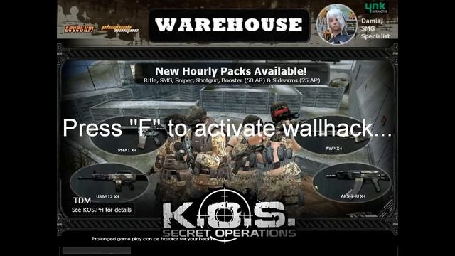 KOS Wallhack 2013v1.1(Win XP Mode) HD смотреть онлайн