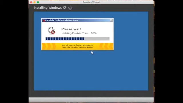 Parallels Tutorial: Windows XP Intallation смотреть онлайн