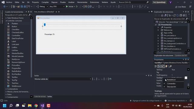 15 - TrackBar | C# Nivel Intermedio смотреть онлайн