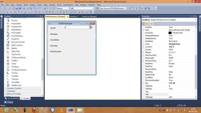Edit Event in DataGridView for Desktop Application смотреть онлайн