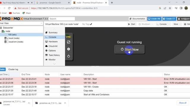 Install Proxmox in VMware workstation for testing смотреть онлайн