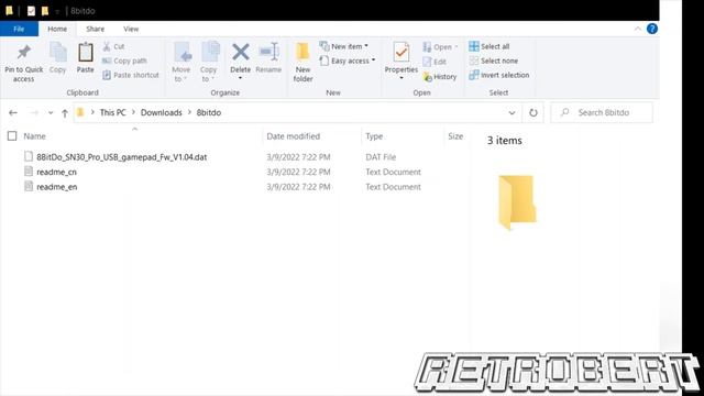 How to manually update firmware for a 8bitdo SN30 Pro wired controller. (Bricked controller fix) смотреть онлайн