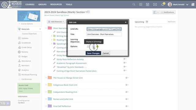 Schoology: Display Links in a New Tab/Window смотреть онлайн