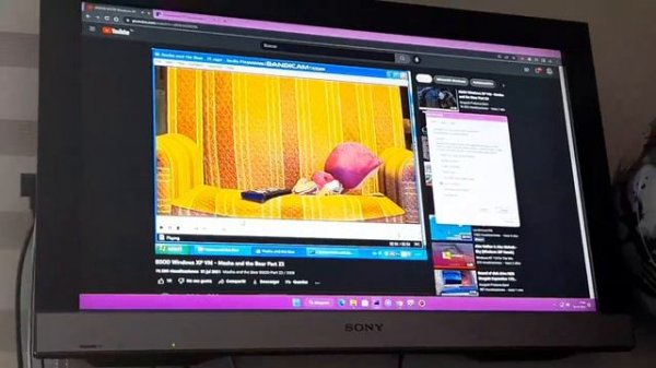 BSOD Windows XP VM Masha And The Bear Part 23 Has BSOD