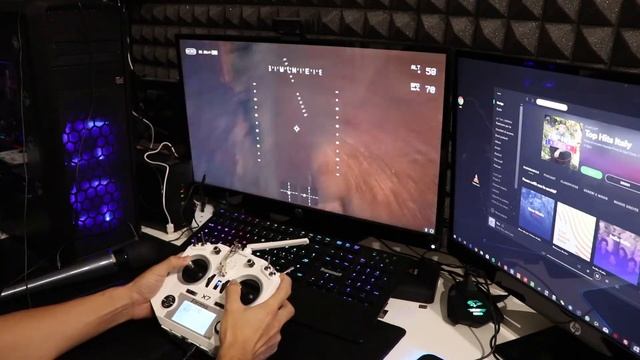 Liftoff simulator drone racing with Taranis q x7 смотреть онлайн