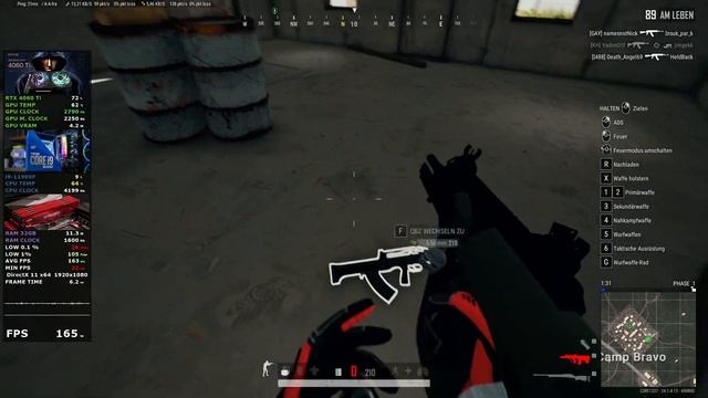 PUBG ULTRA SETTINGS 1080P SQUAD FPP (I9-11900F/RTX4060TI/32GB) смотреть онлайн