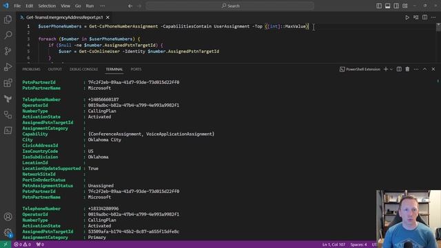 Find Microsoft Teams Emergency Addresses using PowerShell смотреть онлайн