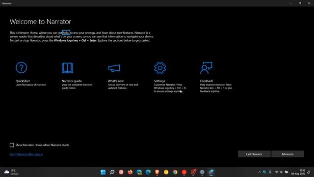 How to enable Narrator feature in Windows 11 смотреть онлайн