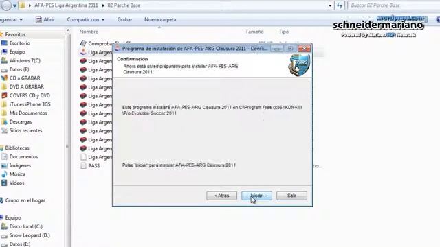 AFA-PES Tutorial Instalacion - Paso a Paso смотреть онлайн