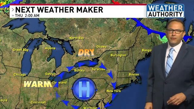 Meteorologist Mike Brookins Thursday AM Syracuse Forecast 5-11-2023 смотреть онлайн