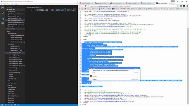 Angular 2 Github Application (RC6 Update) смотреть онлайн