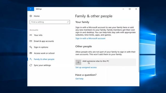 How To Create A New User In Windows 10 Computer смотреть онлайн