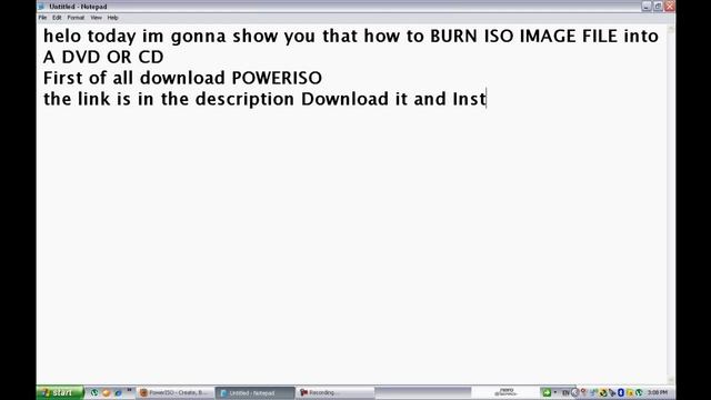 How To Burn ISO IMAGE (GAMES,e.t.c) Into A DVD Or CD. смотреть онлайн