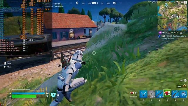 AMD Ryzen 5 3600 + Radeon RX 480 - Fortnite BattleRoyal (DX12) смотреть онлайн