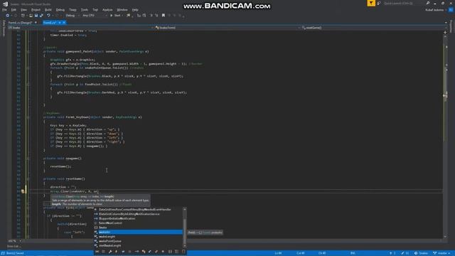 How can make good Snake game base using C# .NET WinForms in 20 minutes смотреть онлайн