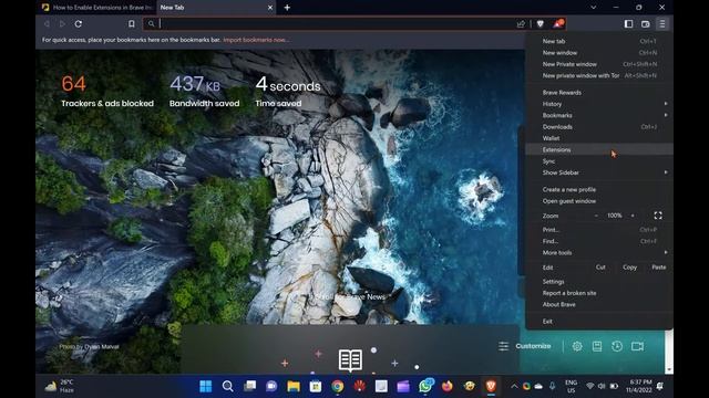 How to Enable or Disable Extensions in Brave Incognito Window in Windows 11 or 10? смотреть онлайн