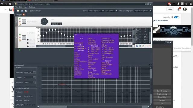 Simple Preset Manager for Windows Equalizer APO смотреть онлайн