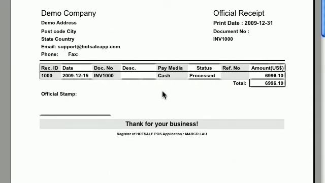 HOTSALE POS For Mac And Windows - Report Tools смотреть онлайн